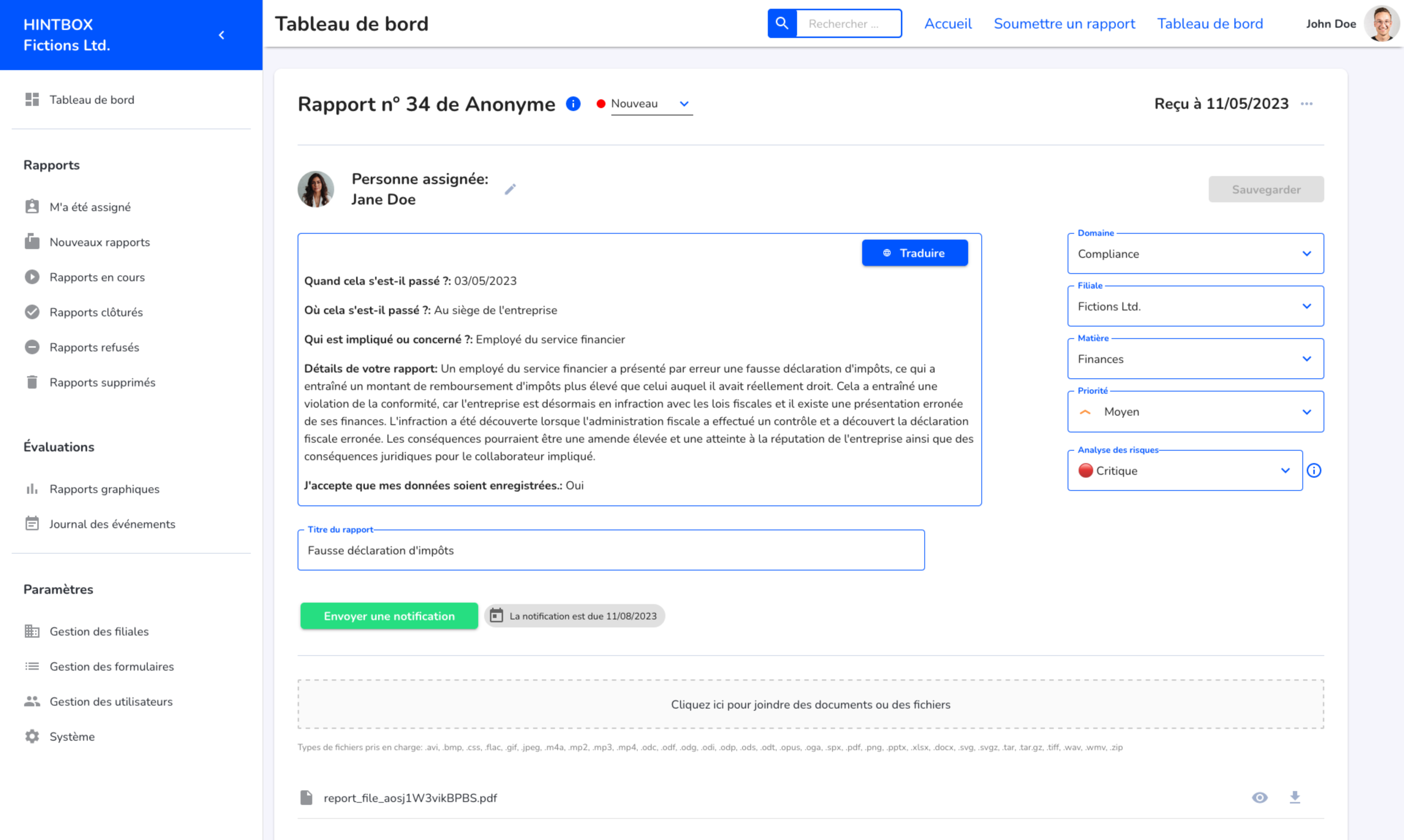Process Case (FR)